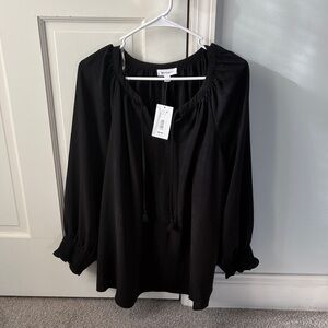 NWT Westbound Black Women's Blouse